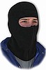 Black Microfleece w/Zipper, Balaclava